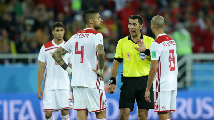 Сборная Марокко недовольна судейством Равшана Ирматова
