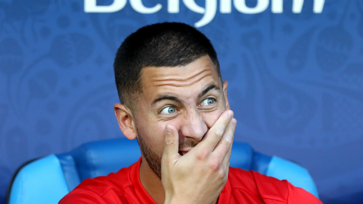 Эден Азар на поле так и не вышел