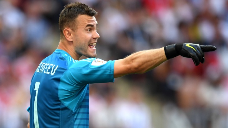 Игорь Акинфеев — герой матча