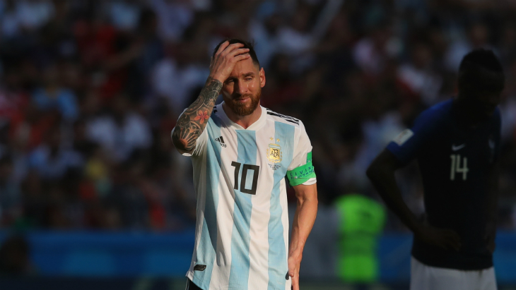 Месси не скрывал слез