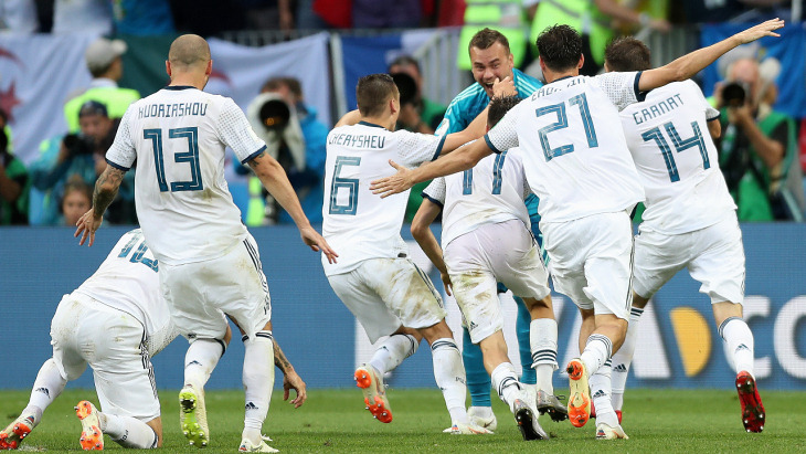 Стало известно, сколько получит РФС после выхода сборной России в 1/4 финала ЧМ