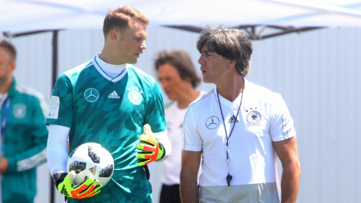 Мануэль Нойер и Йоахим Лев