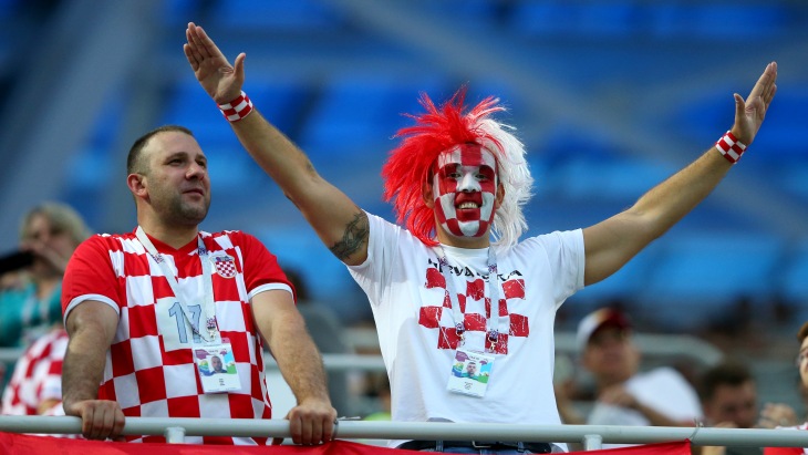 Болельщики хорватской команды прилетят со всего мира