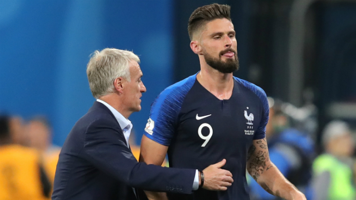 Дешам доволен игрой Жиру