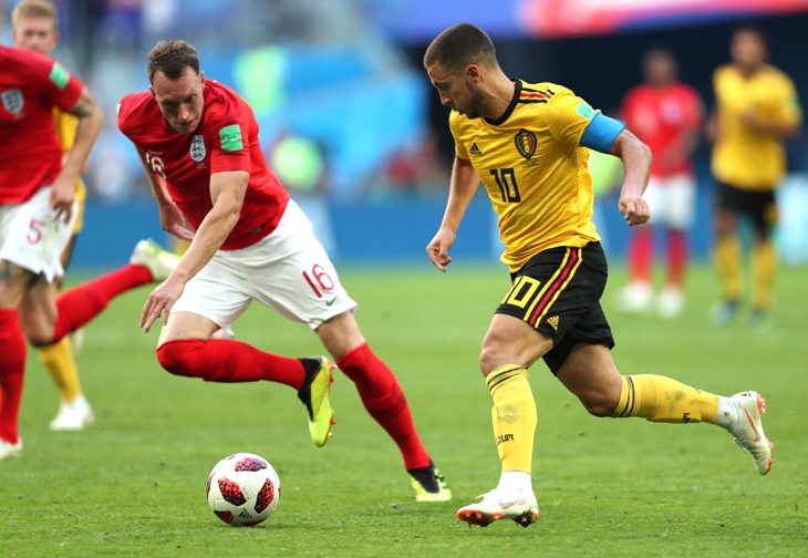 Англичане не сумели остановить бельгийскую полузащиту