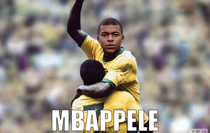 Мбаппе не избежал сравнений с Пеле