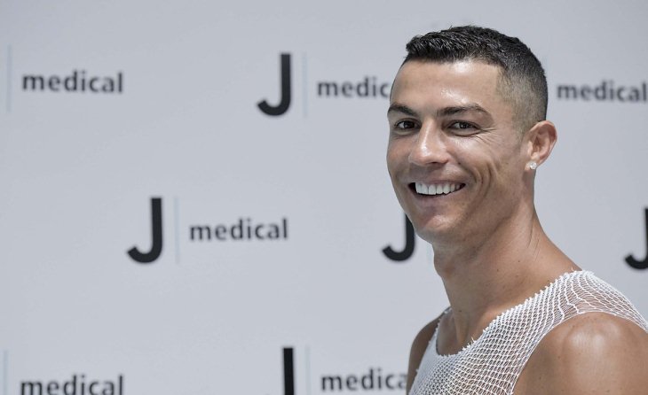 Роналду на медосмотре