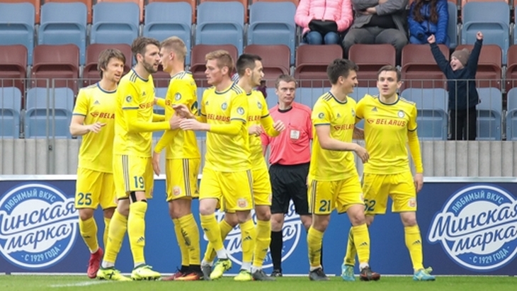 Футболисты БАТЭ