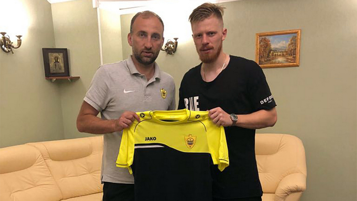 Иван Новосельцев в «Анжи»