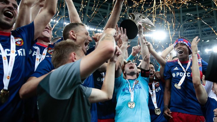 Футболисты ЦСКА