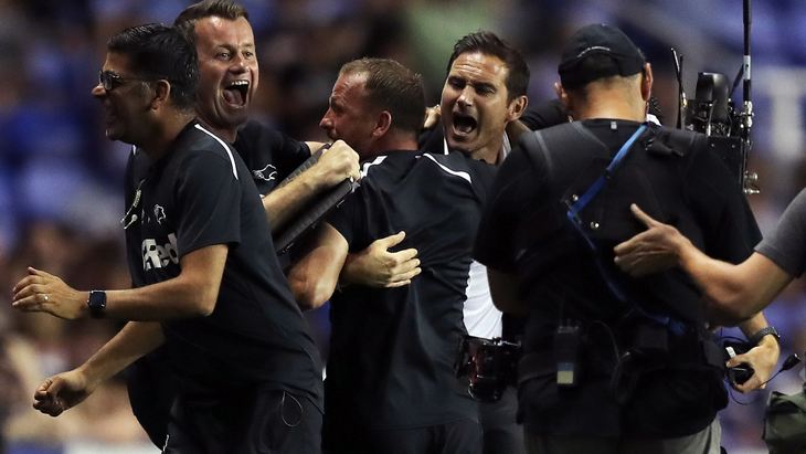 Лампард начинает с волевой победы в «Дерби» Лампард начинает с волевой победы в «Дерби»