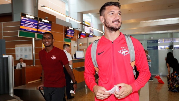 «Спартак» вылетел в Грецию