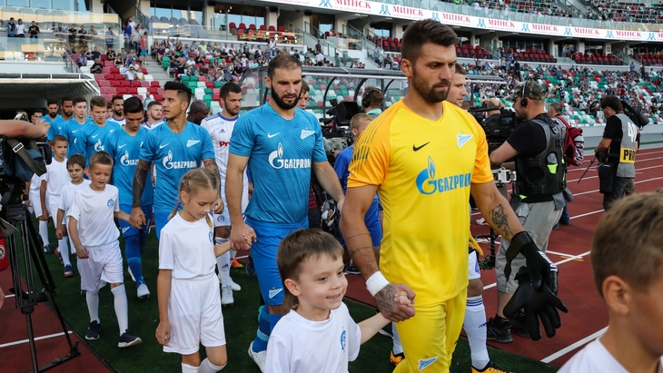 Футболисты «Зенита» проиграли в Минске