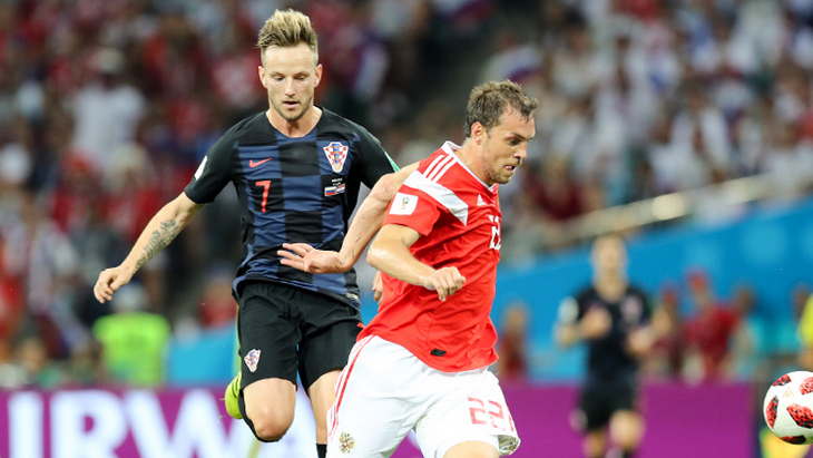 Иван Ракитич и Артем Дзюба