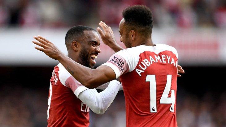 Александр Ляказетт и Пьер-Эмерик Обамеянг