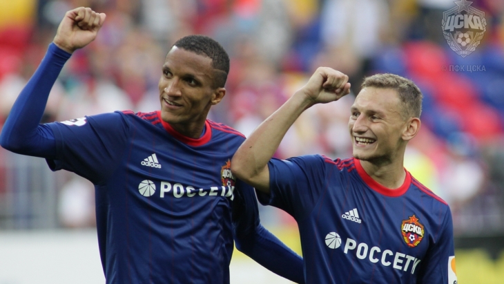 ЦСКА удалось забить трижды
