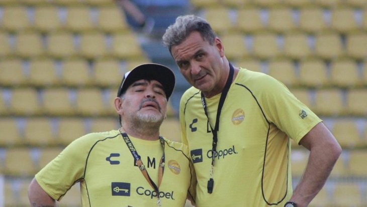 Диего Марадона и Луис Ислас