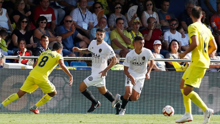 «Валенсия» сыграла вничью с «Вильярреалом»