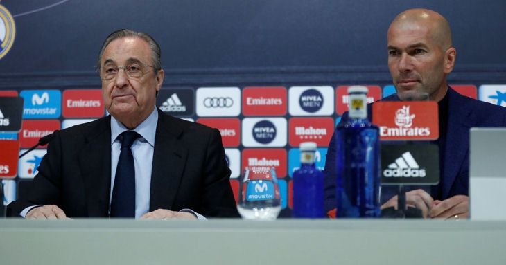 Флорентино Перес и Зинедин Зидан
