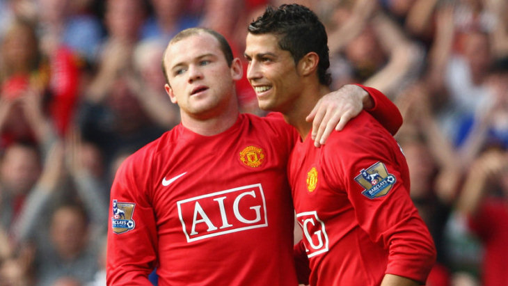 Криштиану Роналду и Уэйн Руни