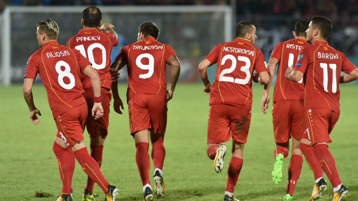 Игроки сборной Македонии