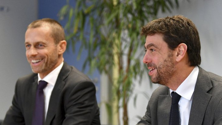 Александер Чеферин и Андреа Аньелли Александер Чеферин и Андреа Аньелли