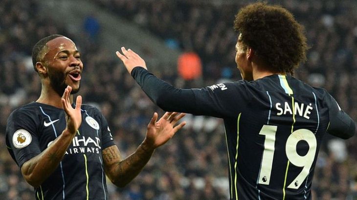 Рахим Стерлинг и Лерой Сане