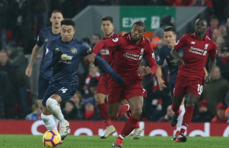 «Ливерпуль» полностю переиграл «Юнайтед»