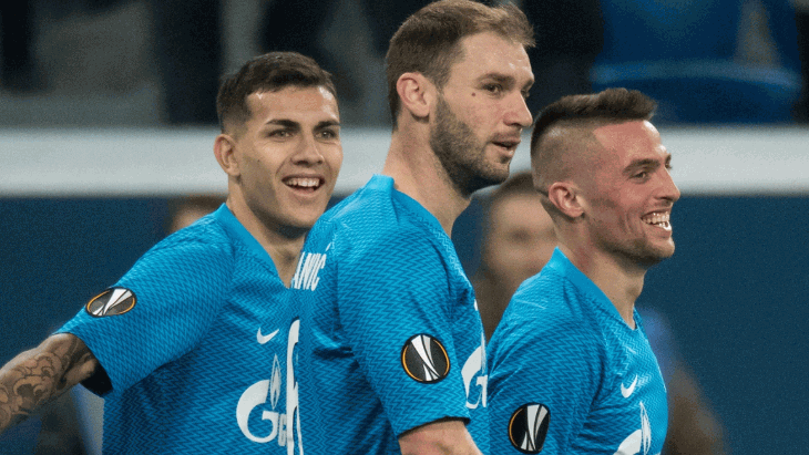 Игроки «Зенита»