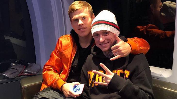 Александр Кокорин и Павел Мамаев