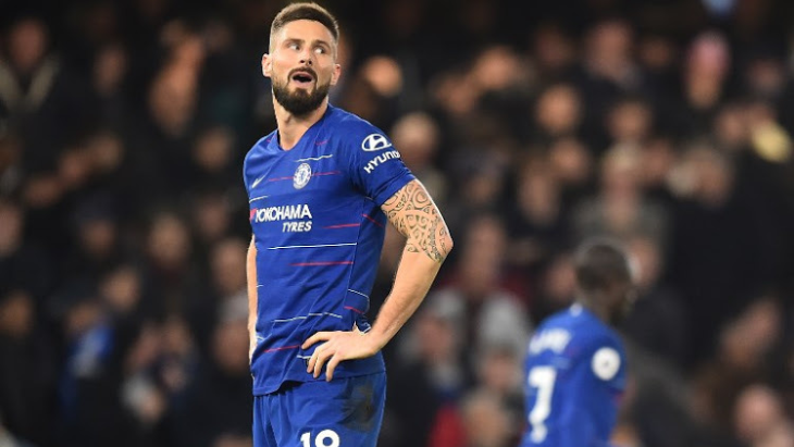 Оливье Жиру не сумел спасти «Челси» от поражения Оливье Жиру не сумел спасти «Челси» от поражения