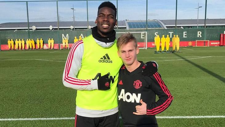 Поль Погба и Сергей Пиняев