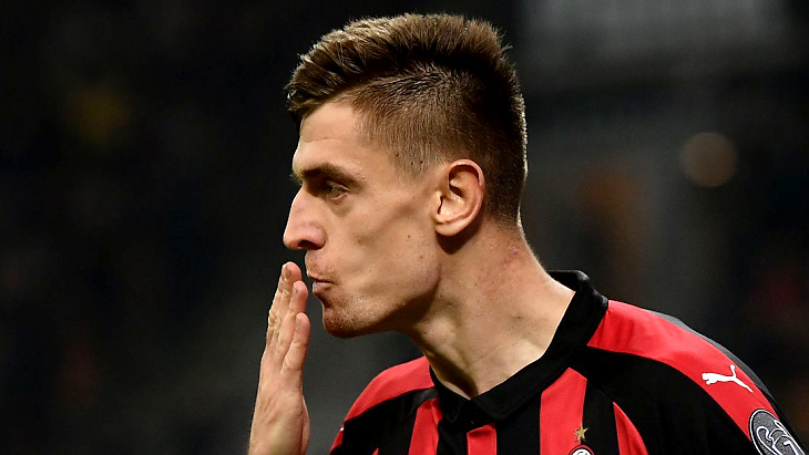 Пентек уже забил семь голов в шести матчах за «Милан»