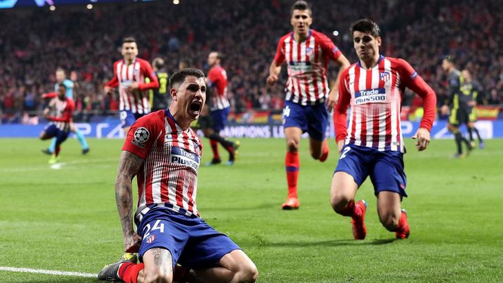 Футболисты «Атлетико»