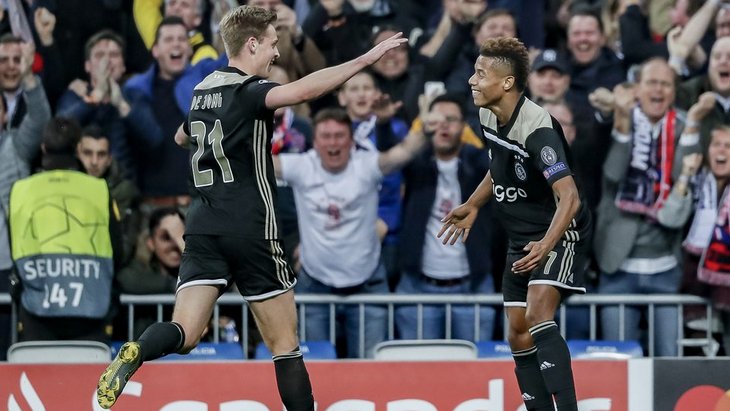 Футболисты «Аякса»