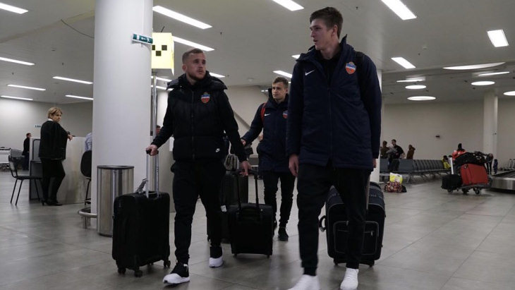 «Енисей» прилетел в Самару без багажа