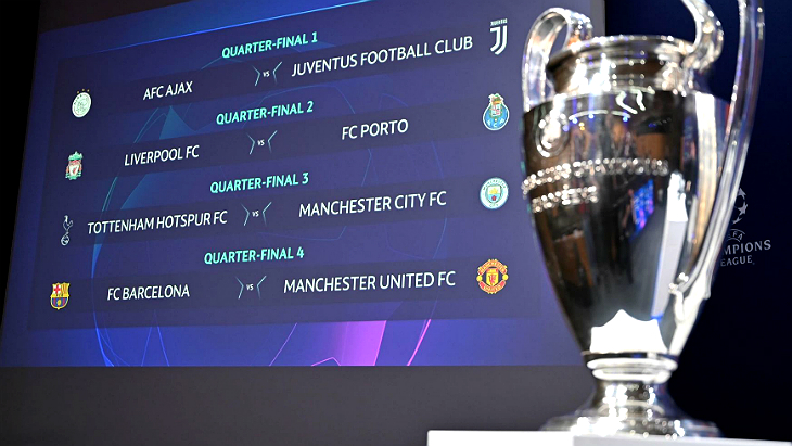 Жеребьевка Лиги чемпионов