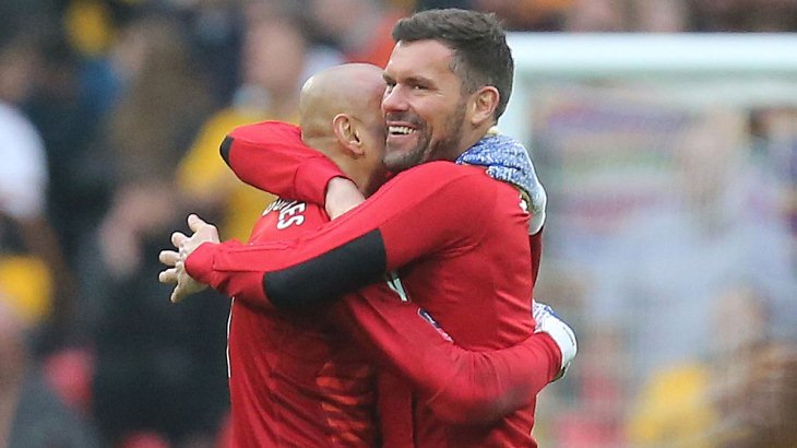 Эурелио Гомес и Бен Фостер