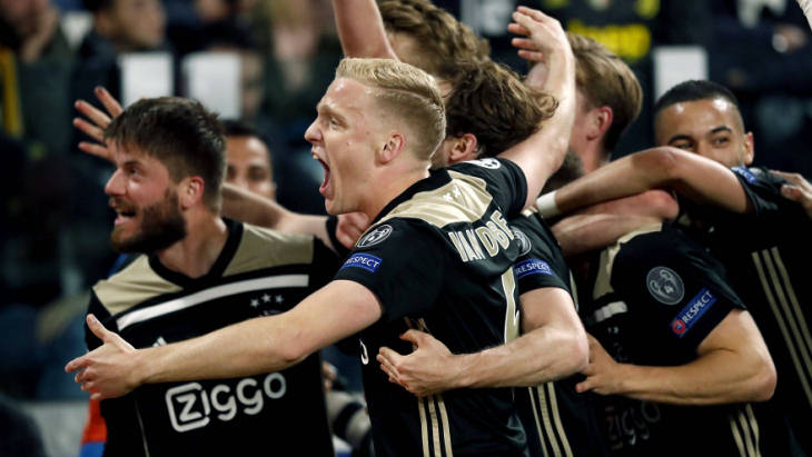 Футболисты «Аякса»