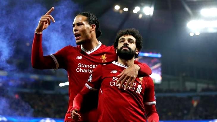 Вирджил ван Дейк и Мохамед Салах