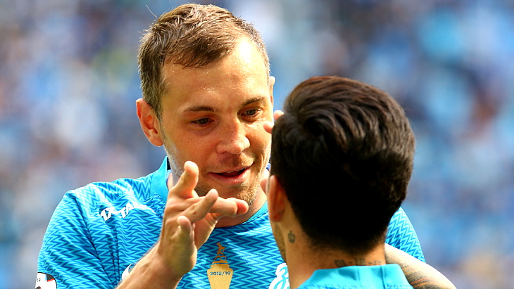 Артем Дзюба и Себастьян Дриусси