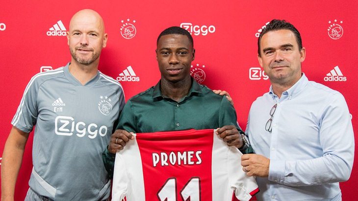 Квинси Промес — игрок «Аякса» Квинси Промес — игрок «Аякса»