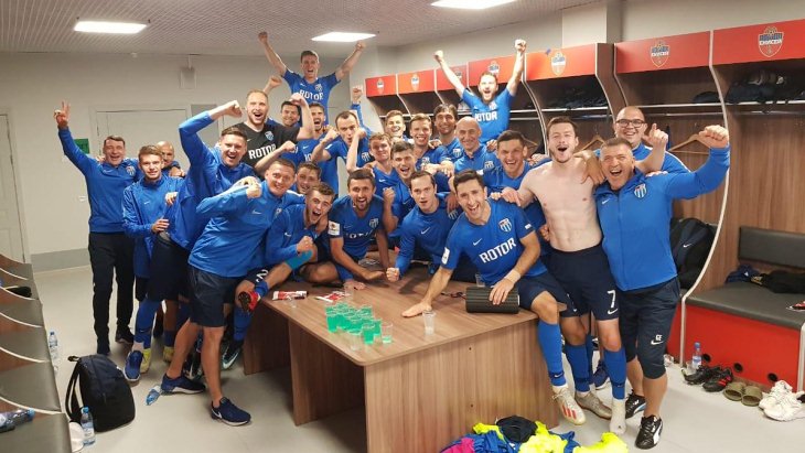 Игроки «Ротора»