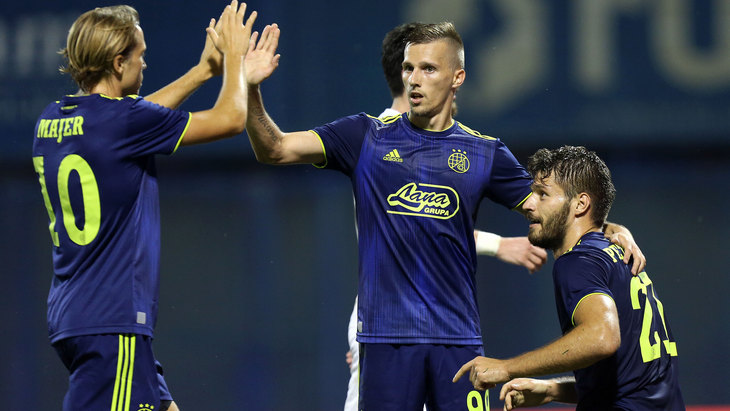 Футболисты загребского «Динамо»