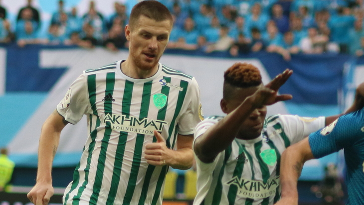 Футболисты «Ахмата»