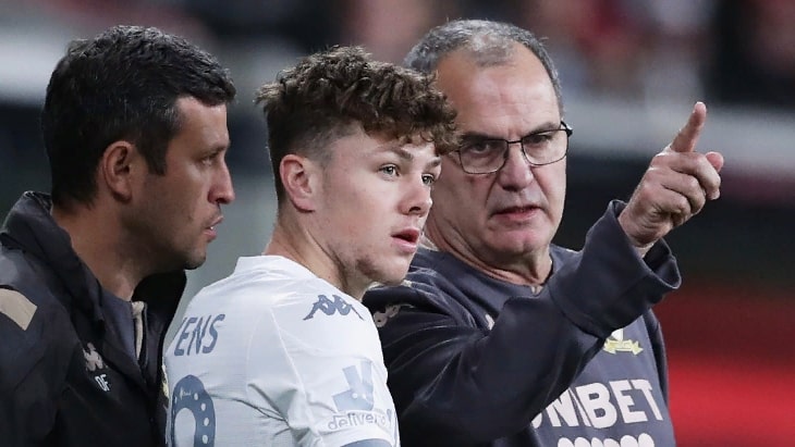 Джордан Стивенс с Марсело Бьелсой Джордан Стивенс с Марсело Бьелсой