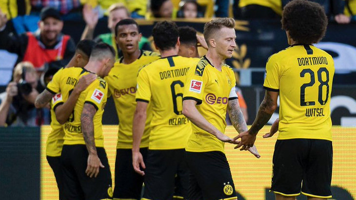 Футболисты «Боруссии»