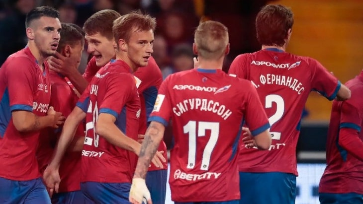 Футболисты ЦСКА