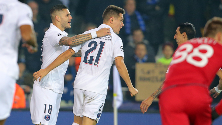 Футболисты «Пари Сен-Жермен»