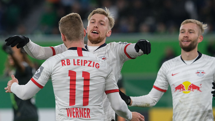 Футболисты «Лейпцига»